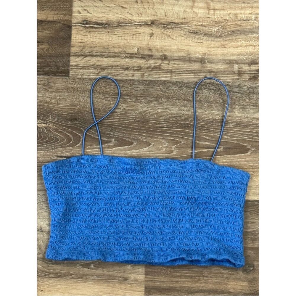 Anthropologie Maeve Blue Tube Tank Top Women’s Small
